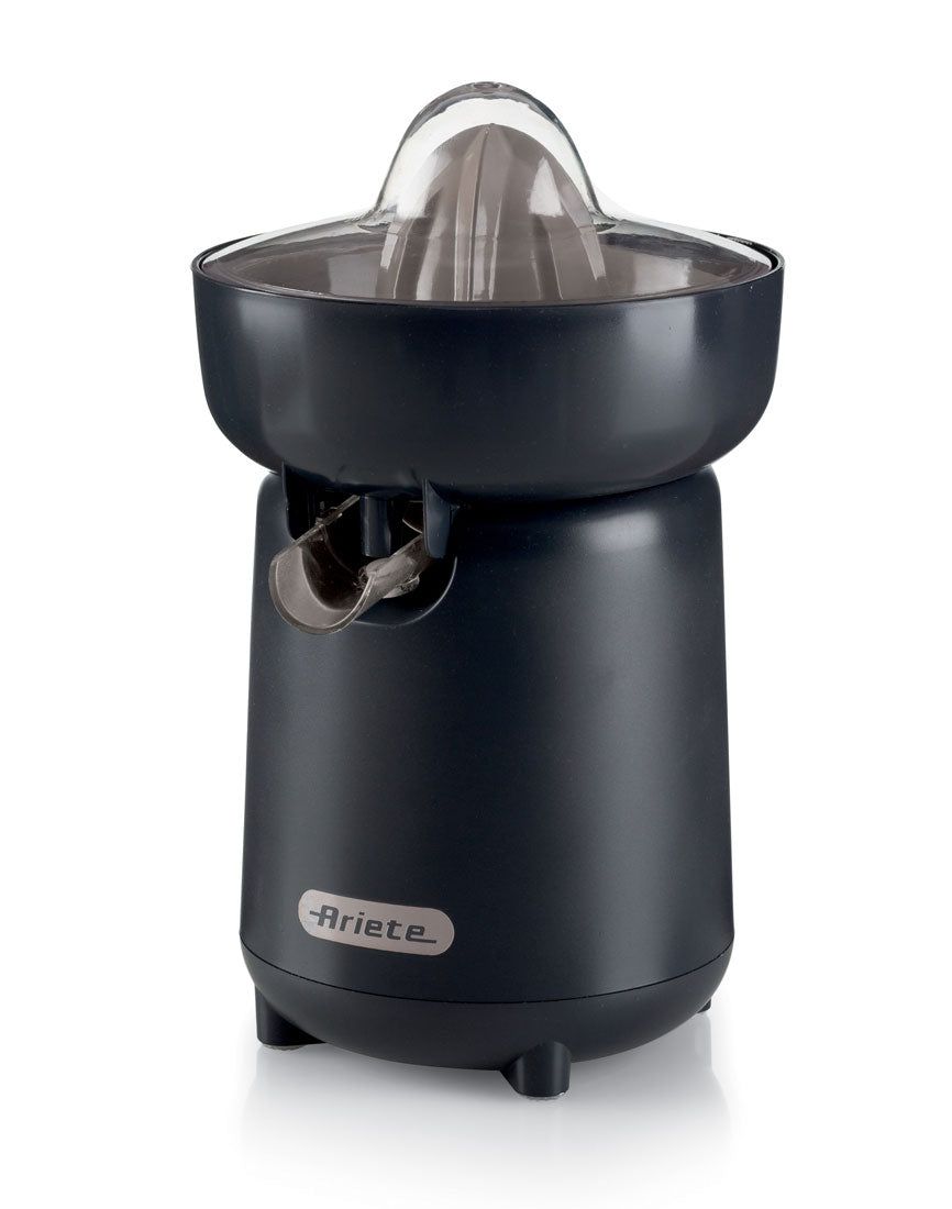 Ariete 417 Citrus Juicer Breakfast, Citrus Squeezer, 40W, 2 squeezing cones, Protective cover, Anti-drip spout, Right and left rotation, Non-slip feet, Dark Gray