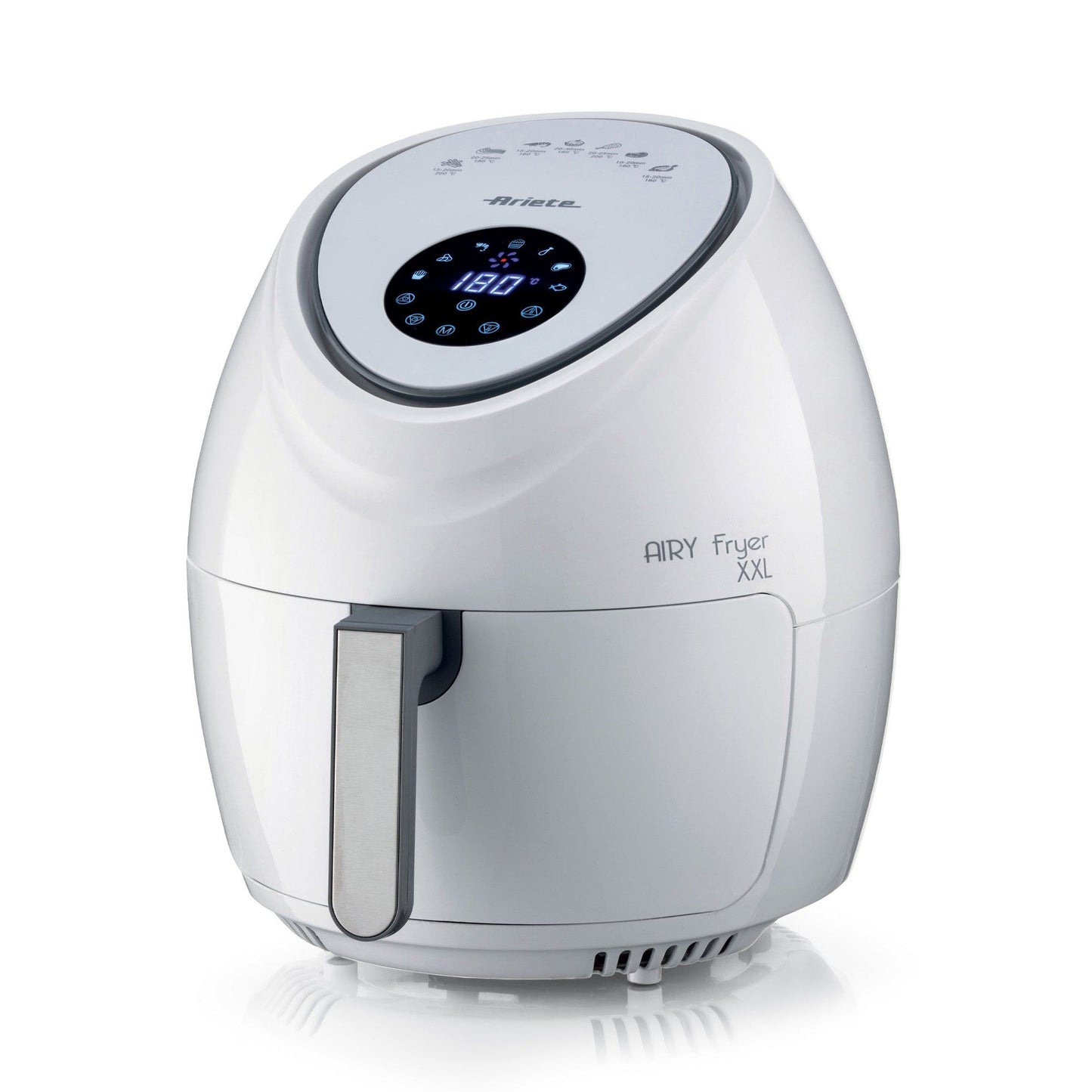 Ariete 4618 Airy Fryer XXL - Air Fryer - Fry 2.5 kg of French Fries - 5.5 Liters - Cooking Without Oil and Fat - 1800 Watt - Black