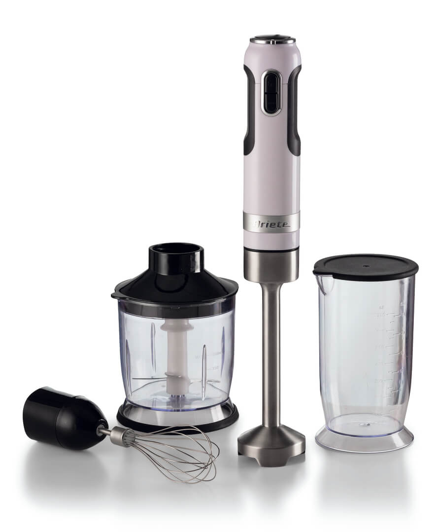 Ariete 602 Moderna hand blender, 1000W, 10 speeds + turbo, Accessories included, White