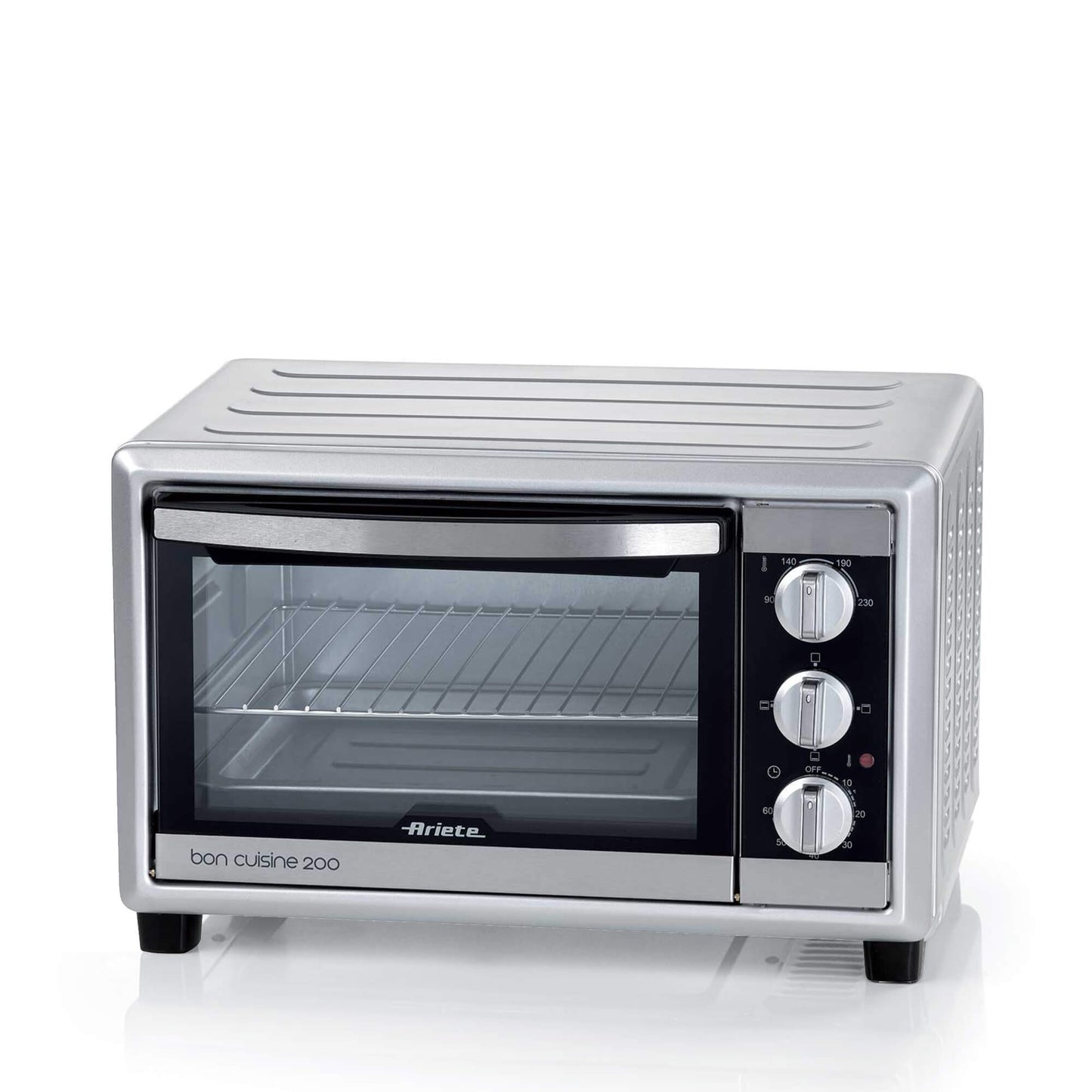 Ariete 981 Bon Cuisine 200 - Electric Oven 20 Liters - Double glass - Max temperature 230 ° - 1380 Watt - 3 cooking positions - Timer 60 '