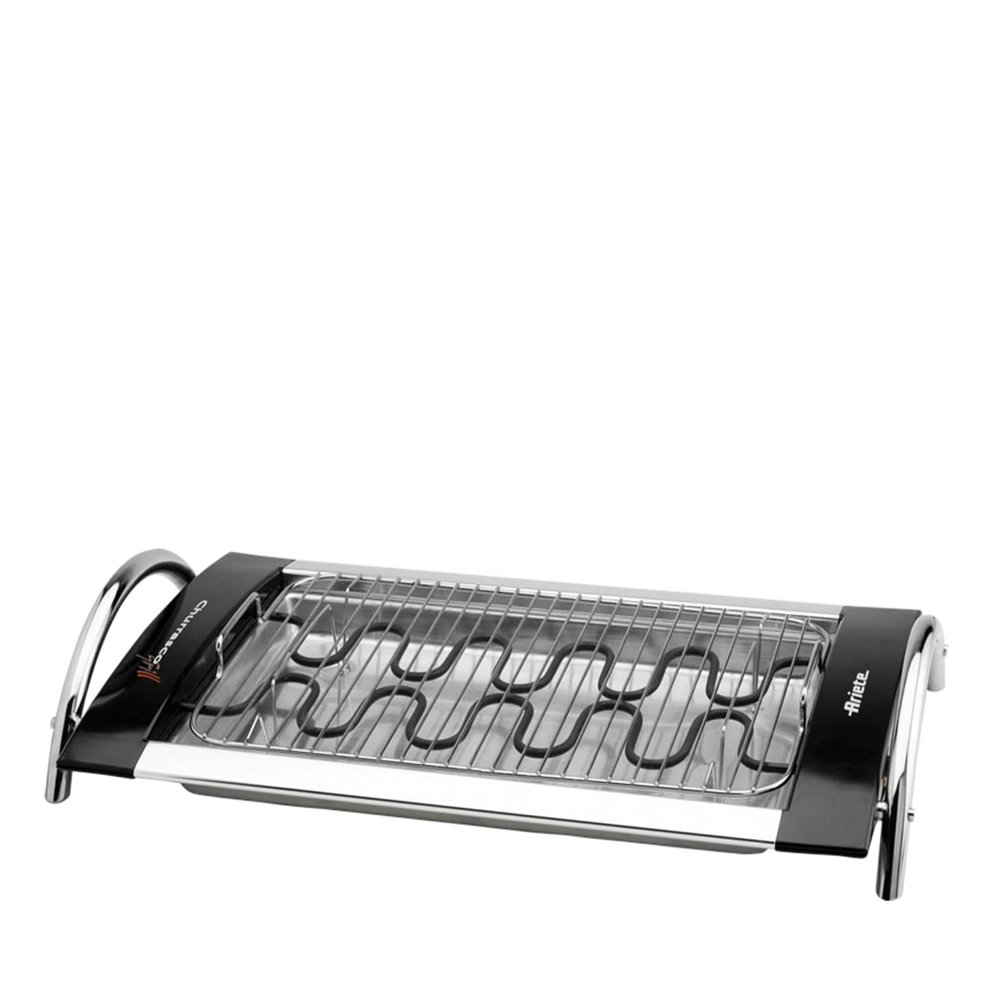 Ariete 732 Churrasco Grill - Double grill with aluminum tray. Power 200 watt. Temperature adjustment from 60 ° to 250 °