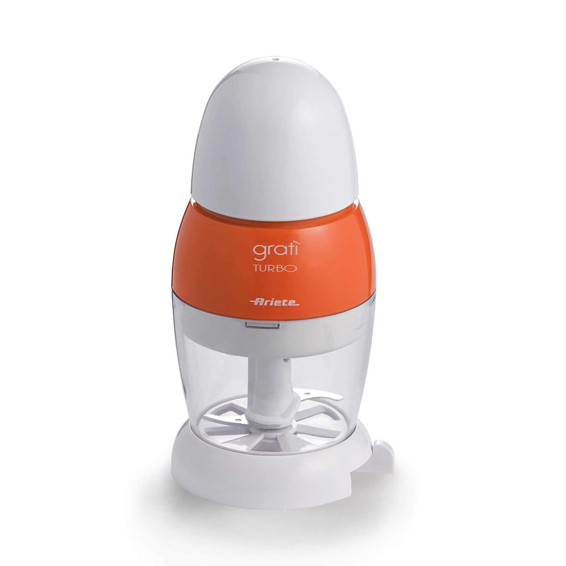 Ariete 439 Gratì Turbo - Electric grater that turns into a cheese bowl with table dispenser - Freshness lid - Stainless steel blade