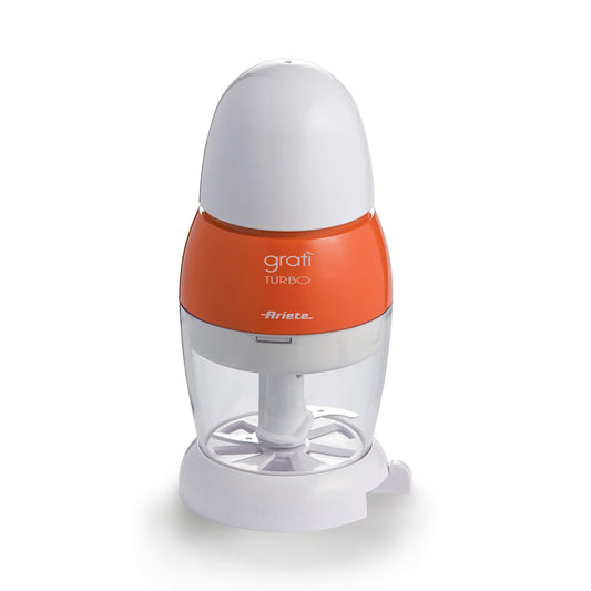 Ariete 439 Gratì Turbo - Electric grater that turns into a cheese bowl with table dispenser - Freshness lid - Stainless steel blade