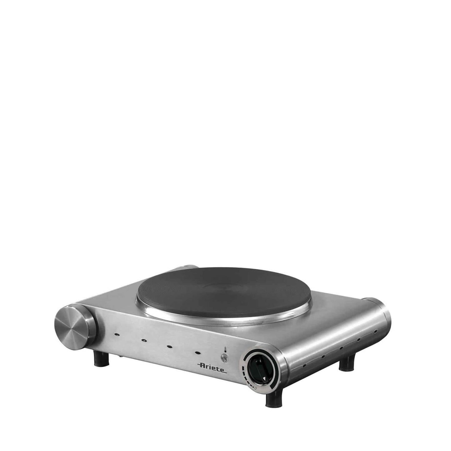 Ariete 993 Electric travel cooker - Single cast iron plate - Diameter 188 mm - Adjustable temperature - 1500 Watt - Steel