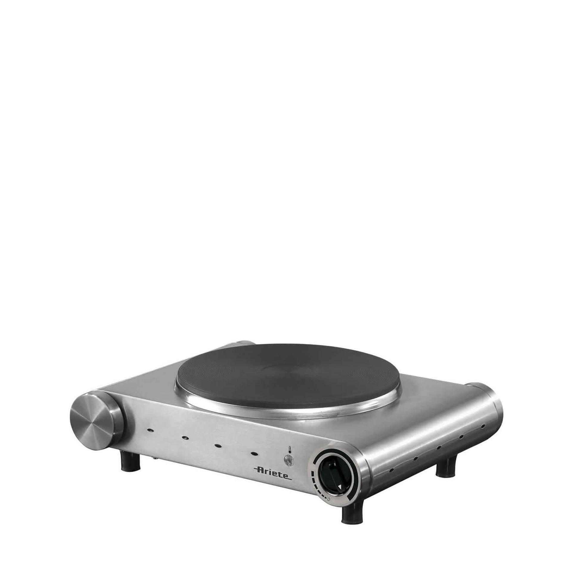 Ariete 993 Electric travel cooker - Single cast iron plate - Diameter 188 mm - Adjustable temperature - 1500 Watt - Steel