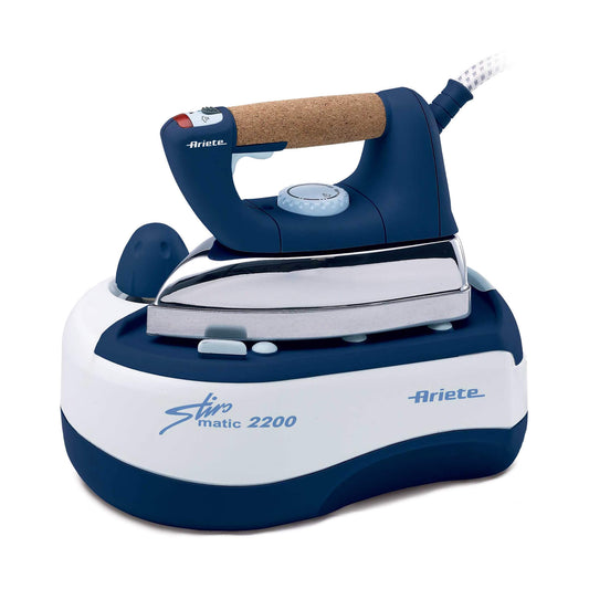 Ariete 6257 Stiromatic 2200 - Iron with stainless steel boiler - Aluminum plate - cork handle - Continuous steam up to 80 gr / min