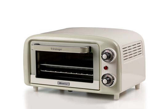 Ariete 3919 Electric Oven Vintage, 800W, 10L capacity, Double glass, Retro, Beige