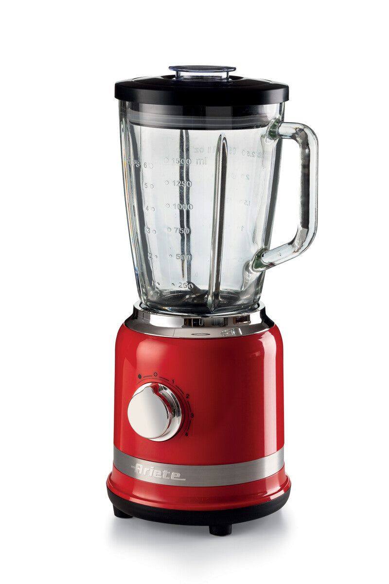 Moderna Red Blender with glass cup