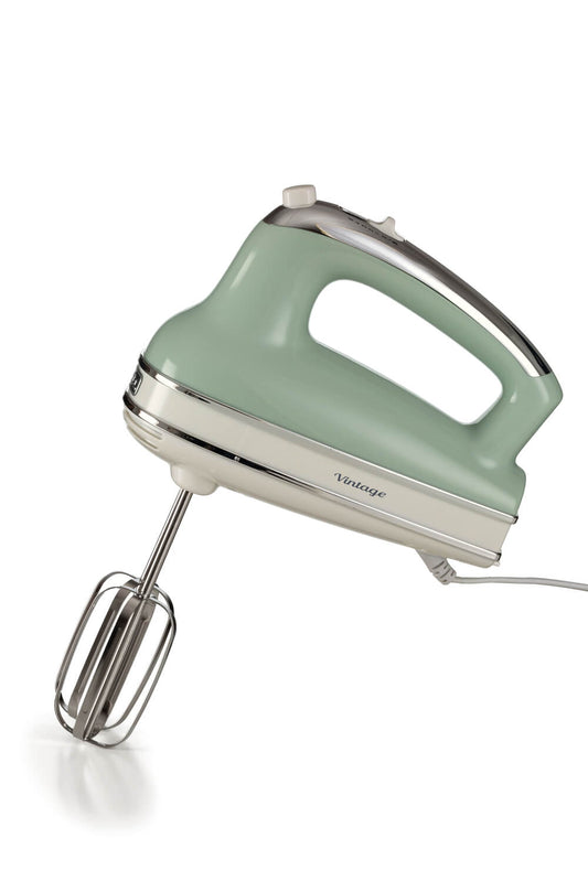Ariete 1548 Mixer Vintage, 450W, 5 speeds, Turbo function, 2 whisks, Green
