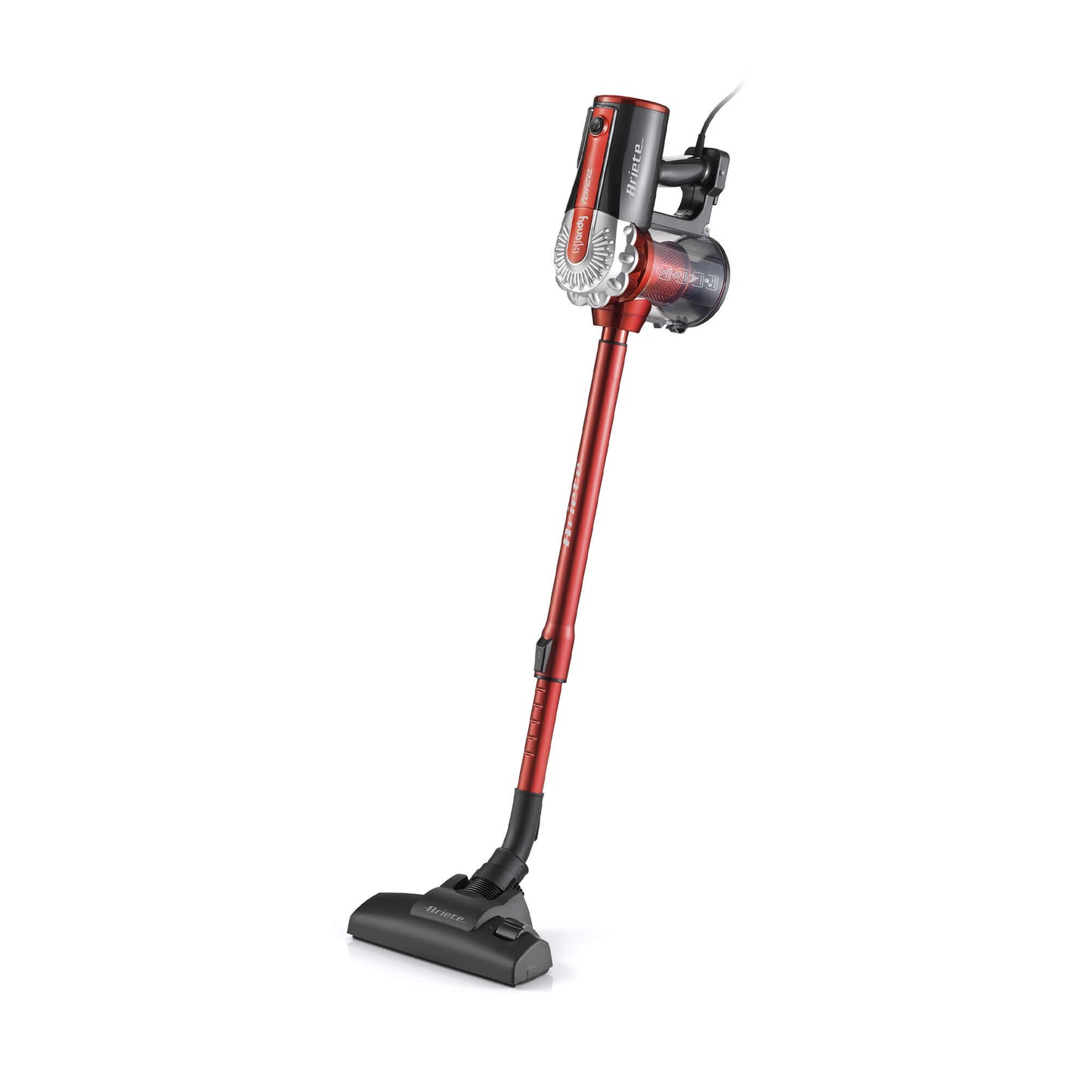 Ariete 2761 Handy Force - Corded electric broom - Handheld vacuum cleaner - Bagless cyclonic technology - Telescopic tube - Hepa filter